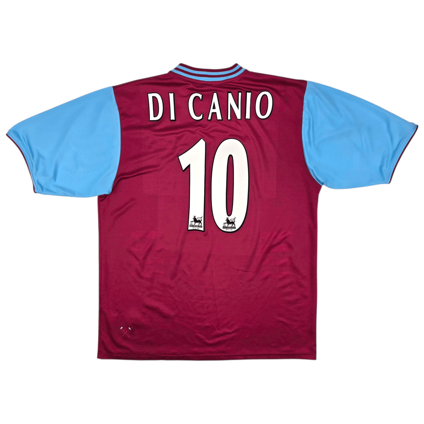 2001/03 West Ham United Home Football Shirt (2XL) Fila #10 Di Canio