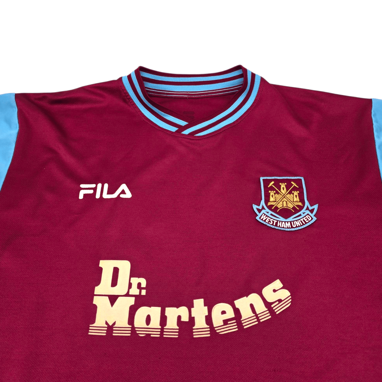 2001/03 West Ham United Home Football Shirt (2XL) Fila #10 Di Canio