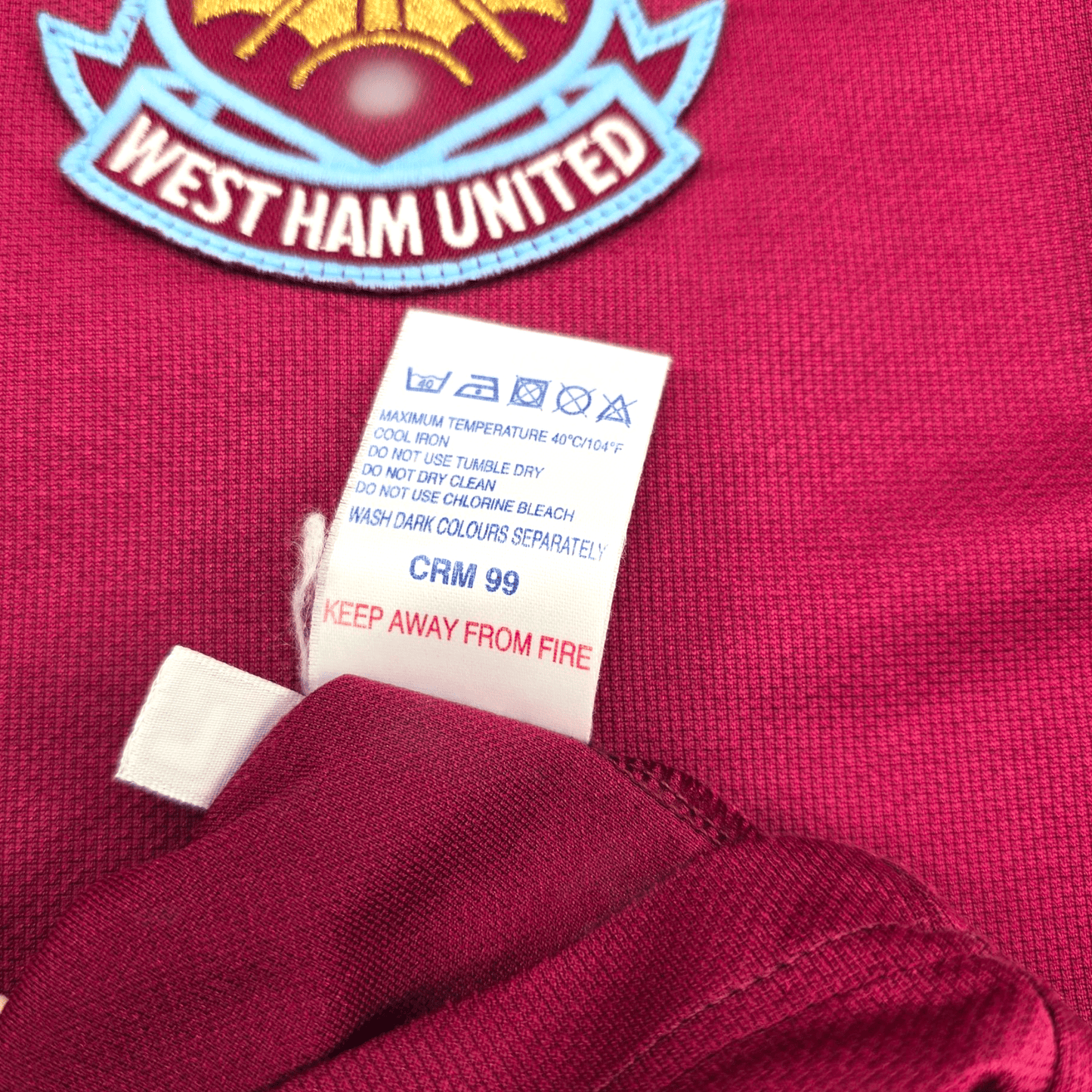 2001/03 West Ham United Home Football Shirt (2XL) Fila #10 Di Canio