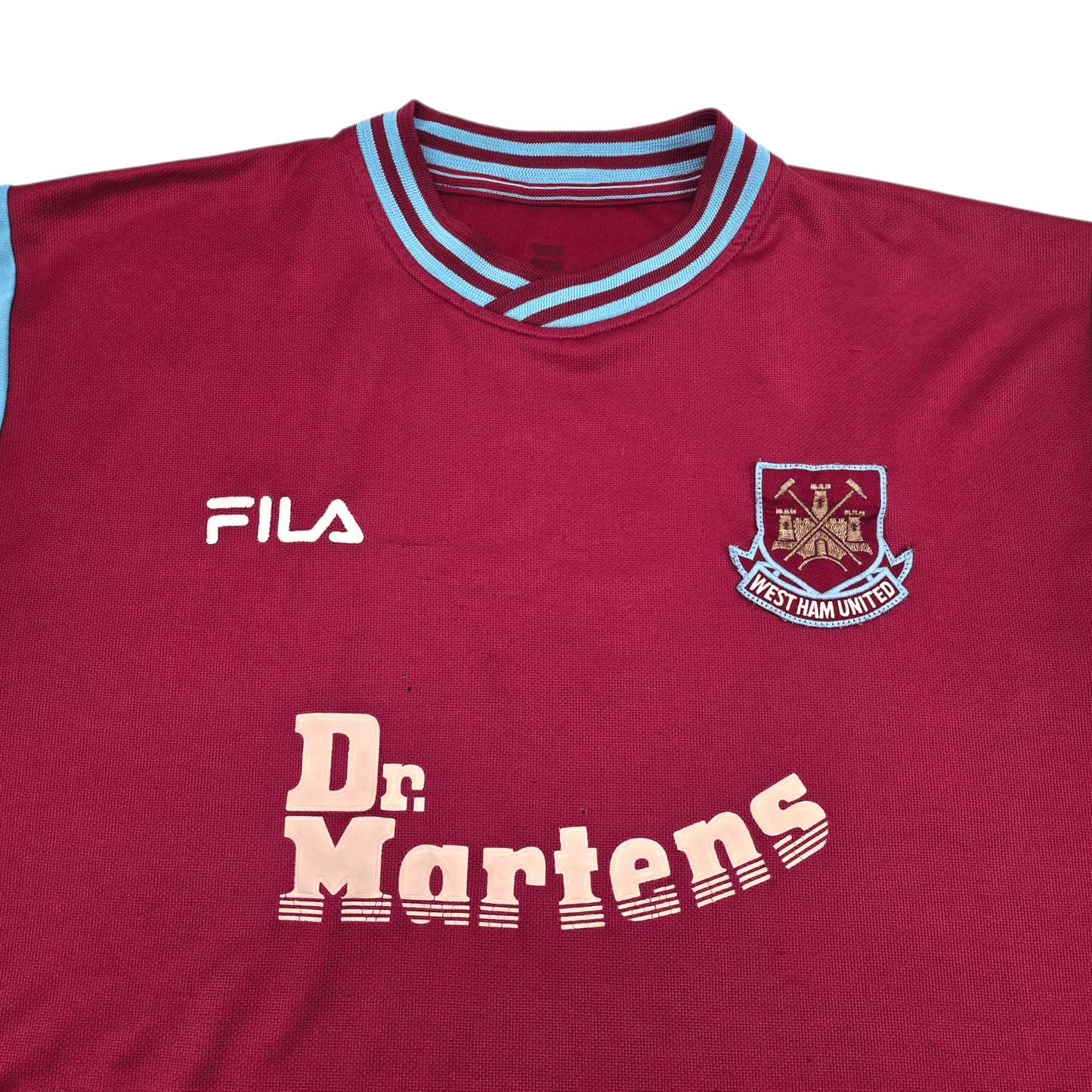 2001/03 West Ham United Home Football Shirt (XL) FILA