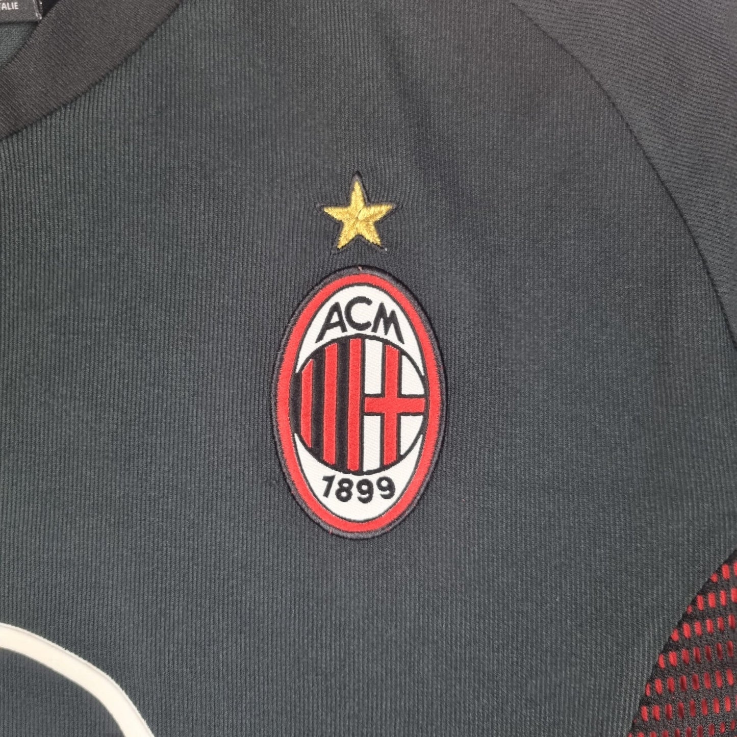 2002/03 AC Milan Third Football Shirt (L) Adidas #13 Nesta