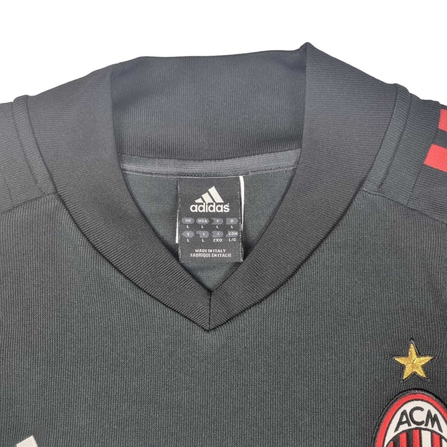 2002/03 AC Milan Third Football Shirt (L) Adidas #13 Nesta