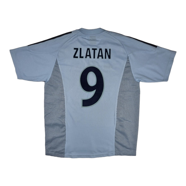 2002/03 Ajax Away Football Shirt (M) Adidas #9 Zlatan