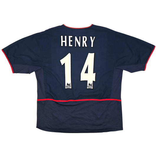 2002/03 Arsenal Away Football Shirt (XL) Nike #14 Henry