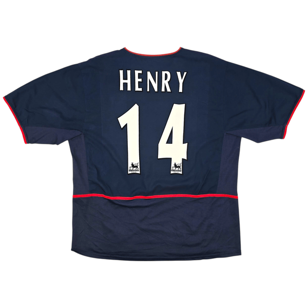 2002/03 Arsenal Away Football Shirt (XL) Nike #14 Henry