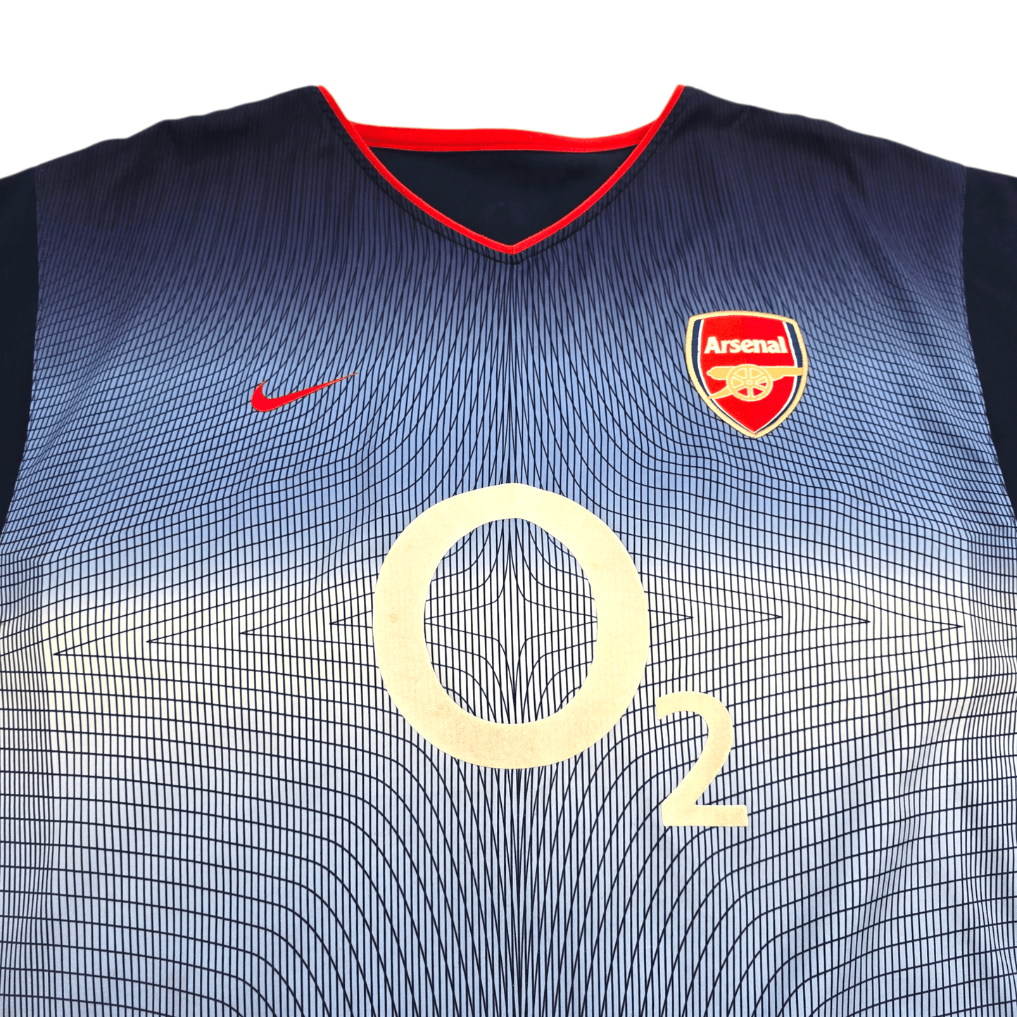 2002/03 Arsenal Away Football Shirt (XL) Nike #7 Pires