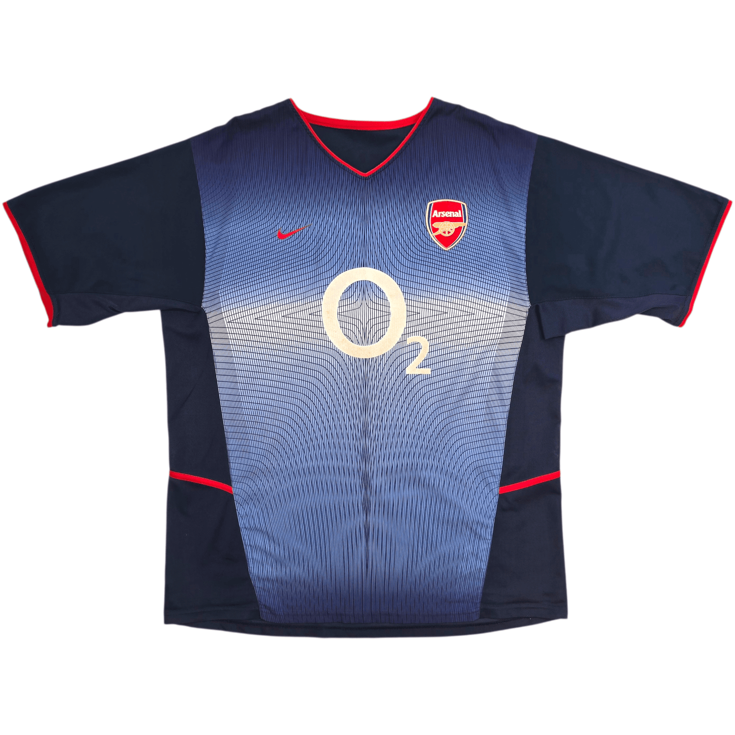 2002/03 Arsenal Away Football Shirt (XL) Nike #7 Pires