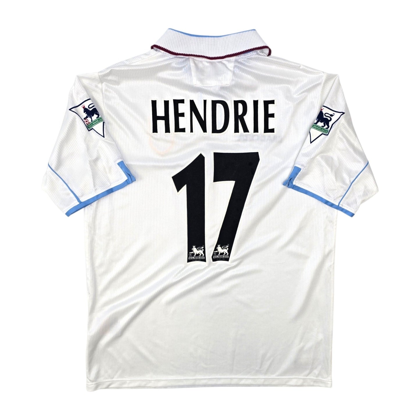2002/03 Aston Villa Away Football Shirt (M) Diadora #17 Hendrie