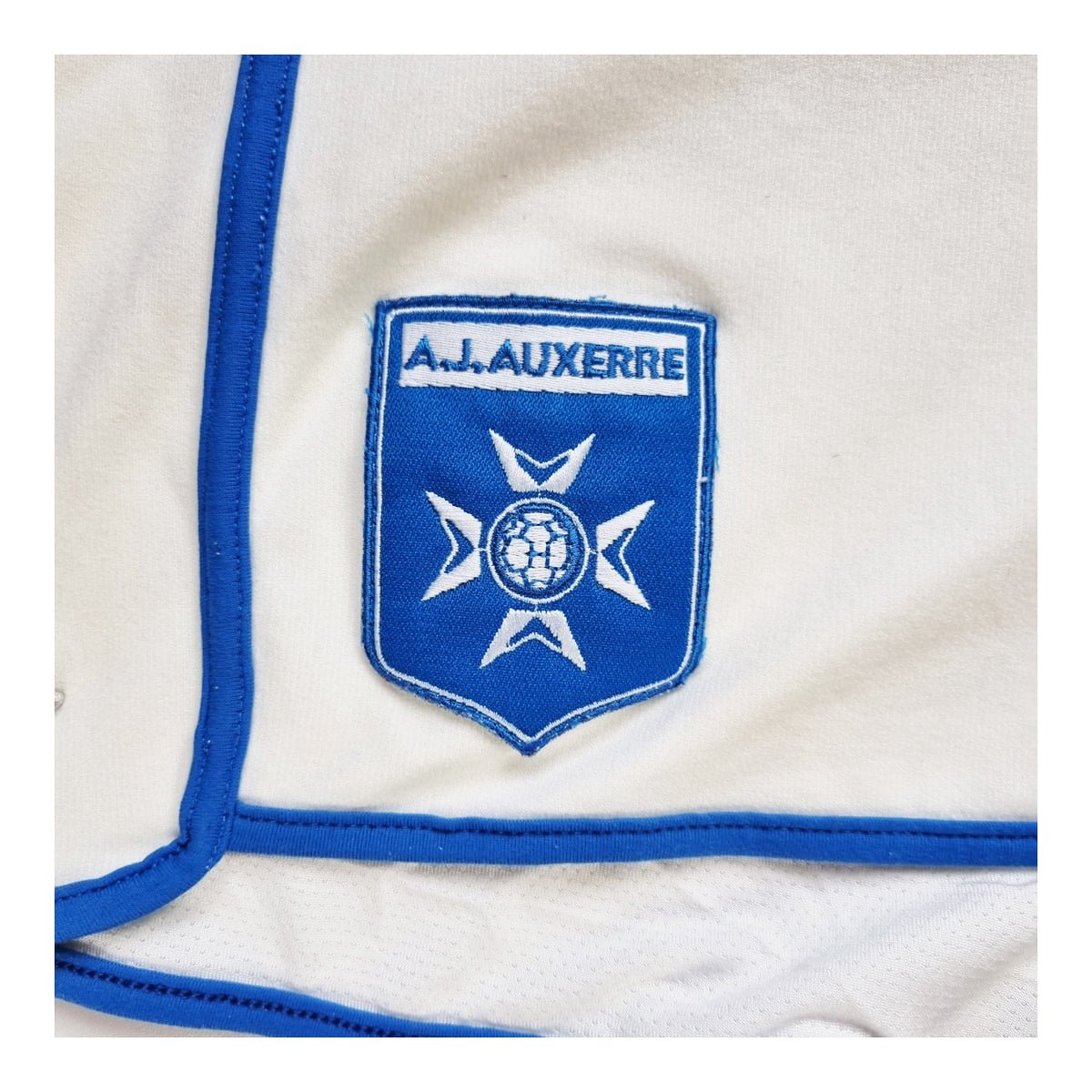 2002/03 Auxerre Home Player Issue Football Shorts (XL) Kappa