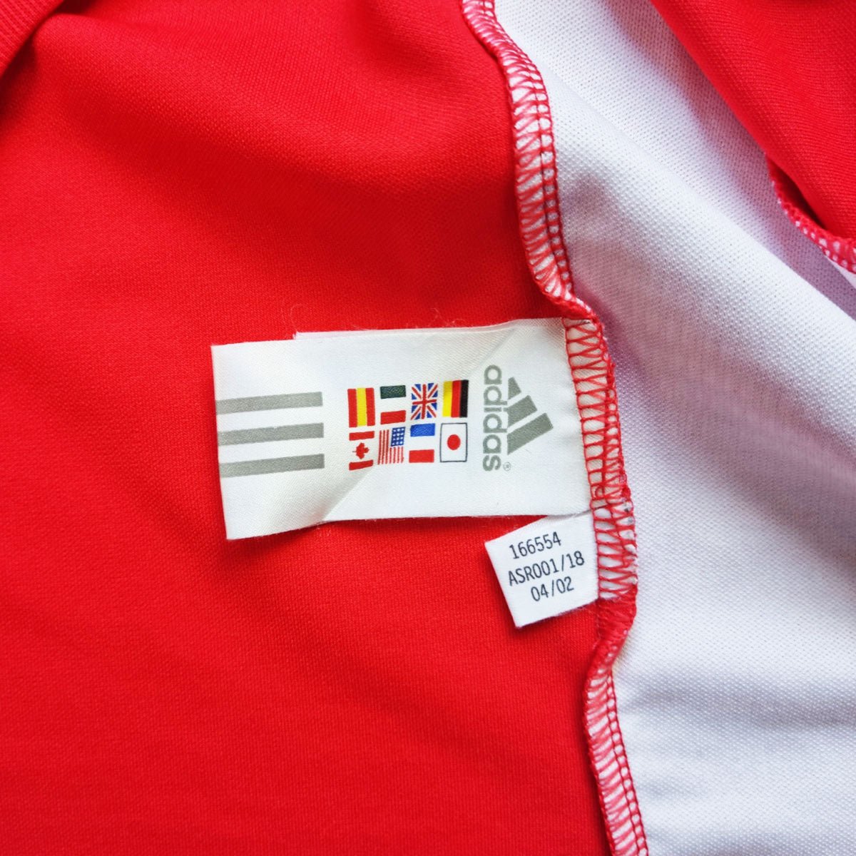 2002/03 Benfica Home Football Shirt (M) Adidas