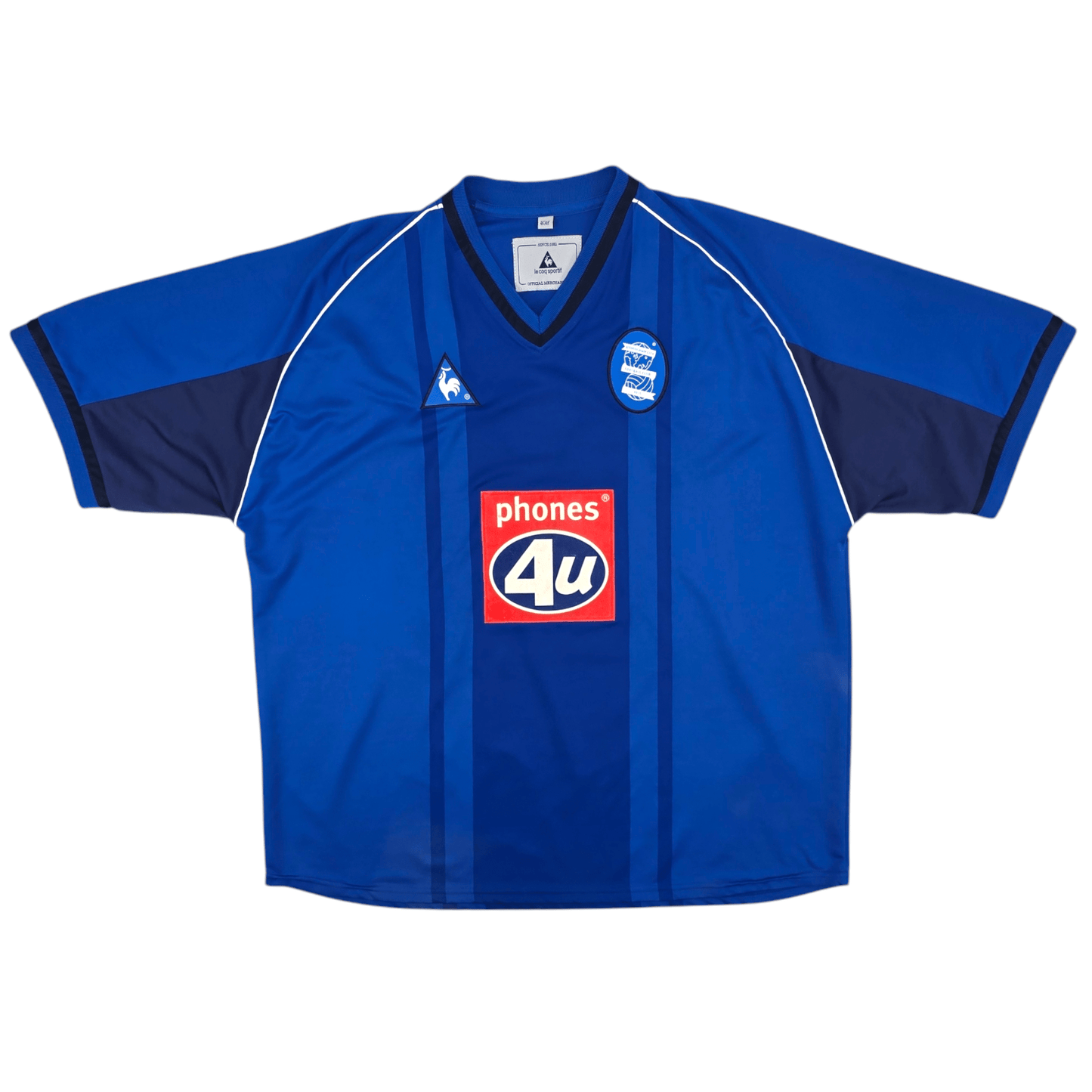 2002/03 Birmingham City Home Football Shirt (XL) Le Coq Sportif #21 Dugarry