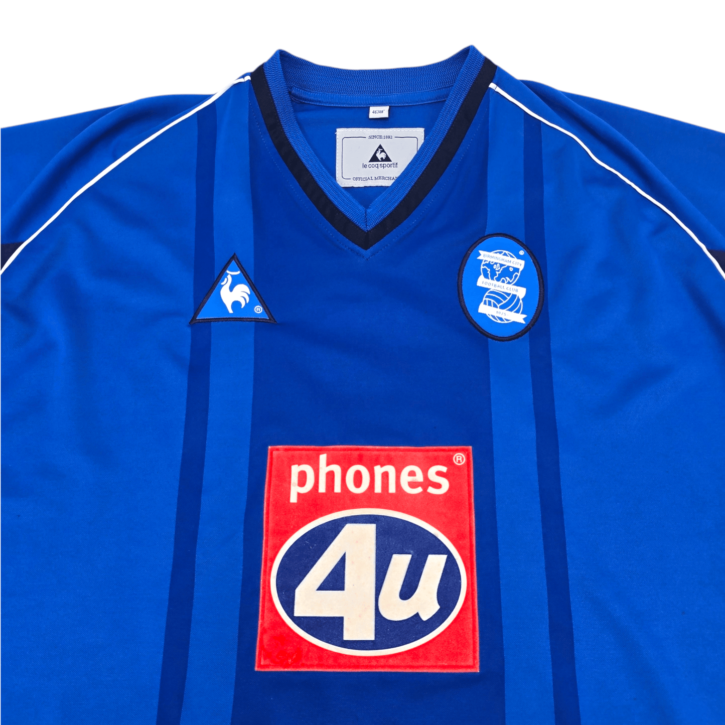 2002/03 Birmingham City Home Football Shirt (XL) Le Coq Sportif #21 Dugarry