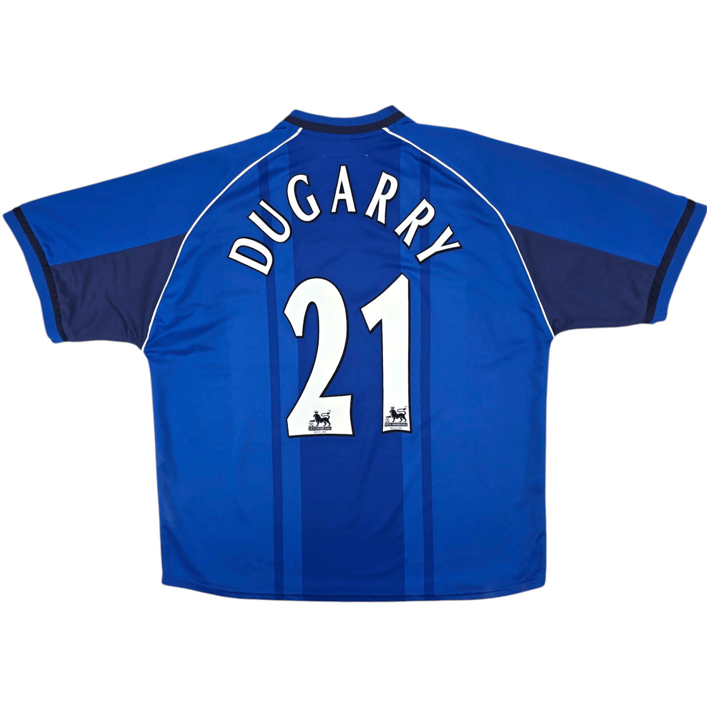 2002/03 Birmingham City Home Football Shirt (XL) Le Coq Sportif #21 Dugarry