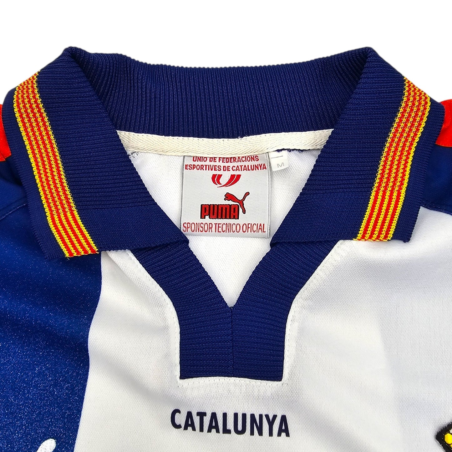2002/03 Catalunya Home Football Shirt (M) Puma