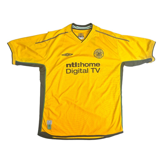 2002/03 Celtic Away Football Shirt (L) Umbro
