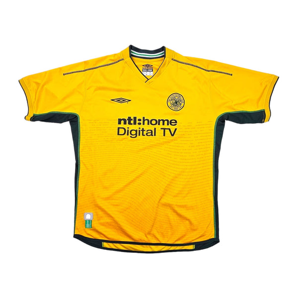 2002/03 Celtic Away Football Shirt (L) Umbro