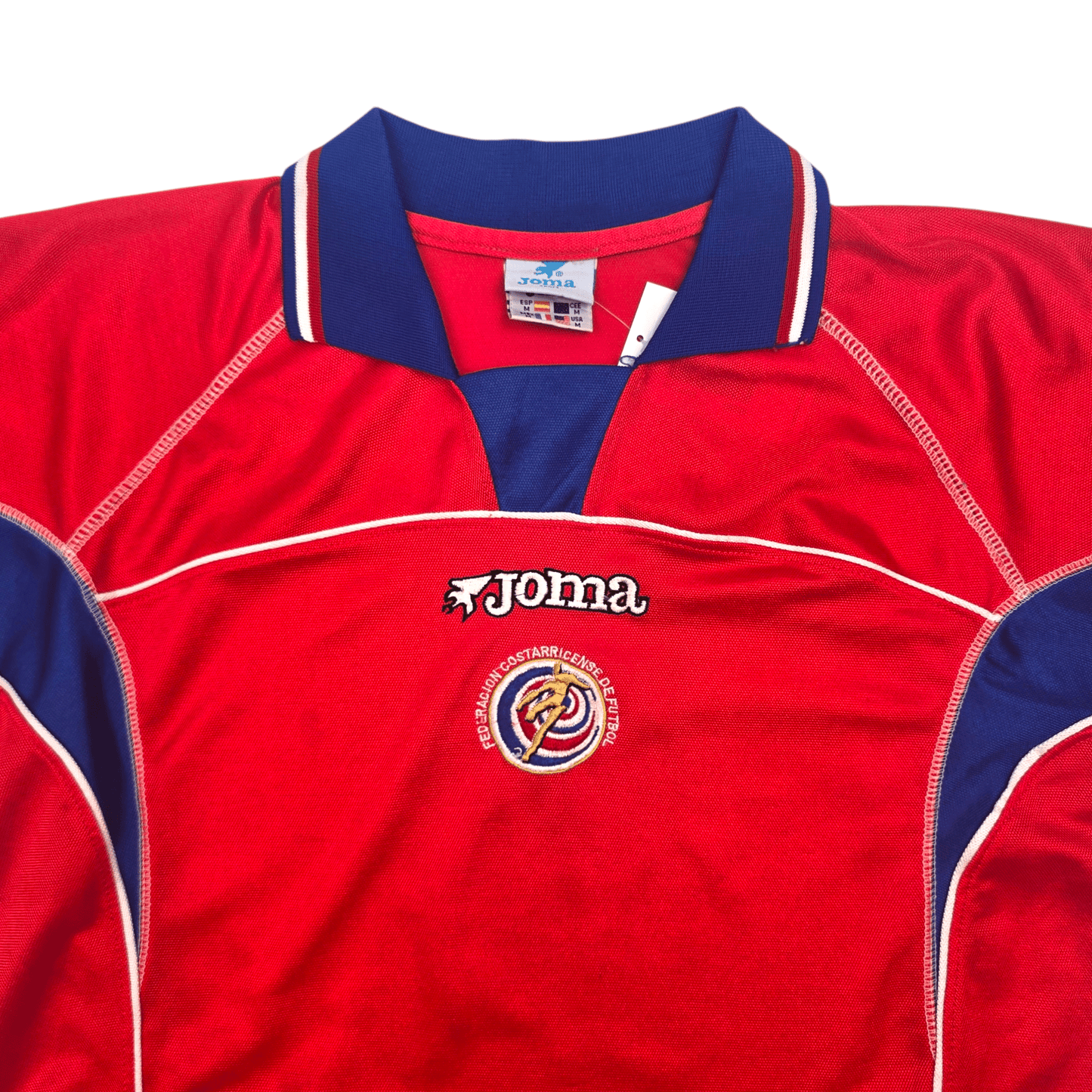 2002/03 Costa Rica Home Football Shirt (M) Joma