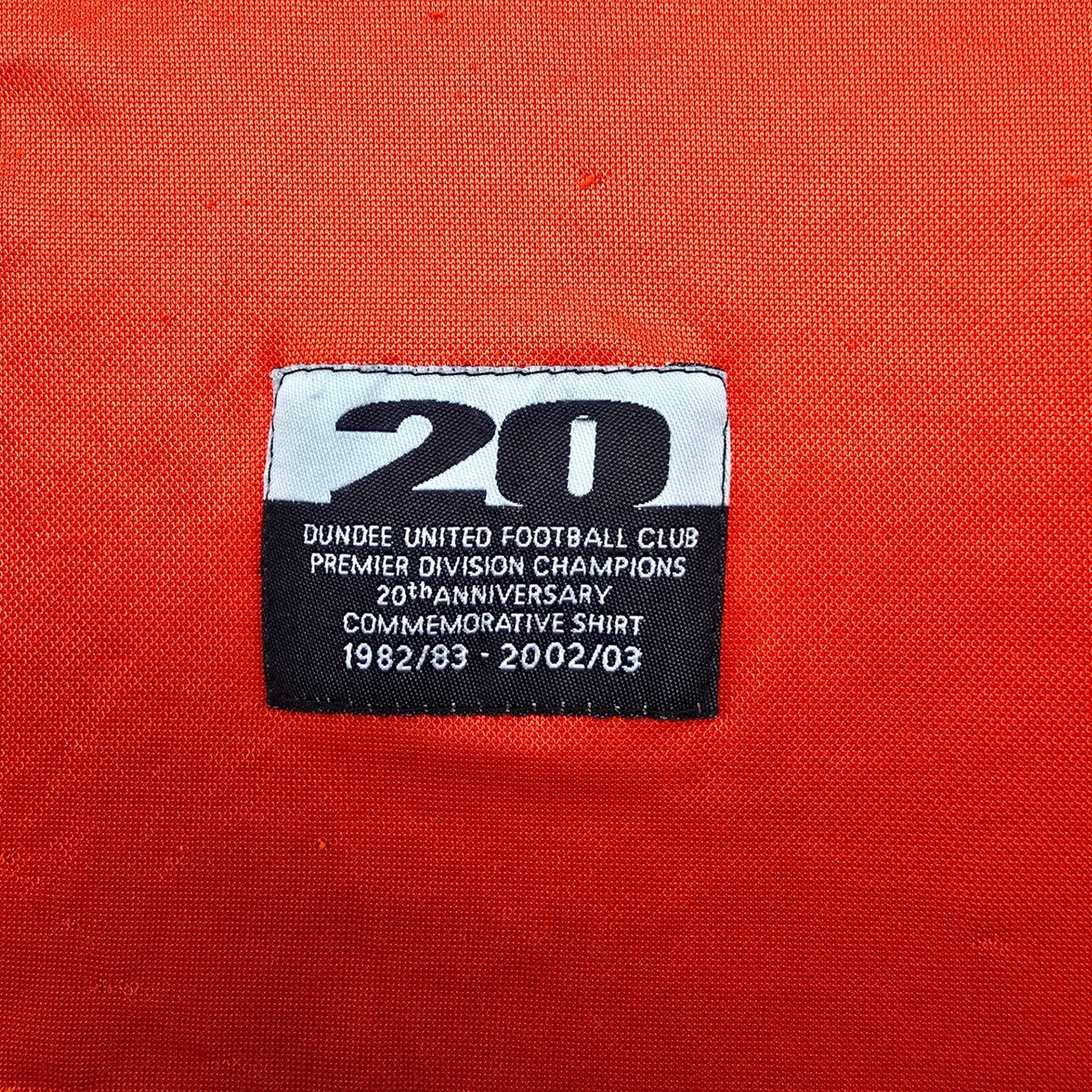 2002/03 Dundee United Home Football Shirt (L) TFG Sports (Anniversary)