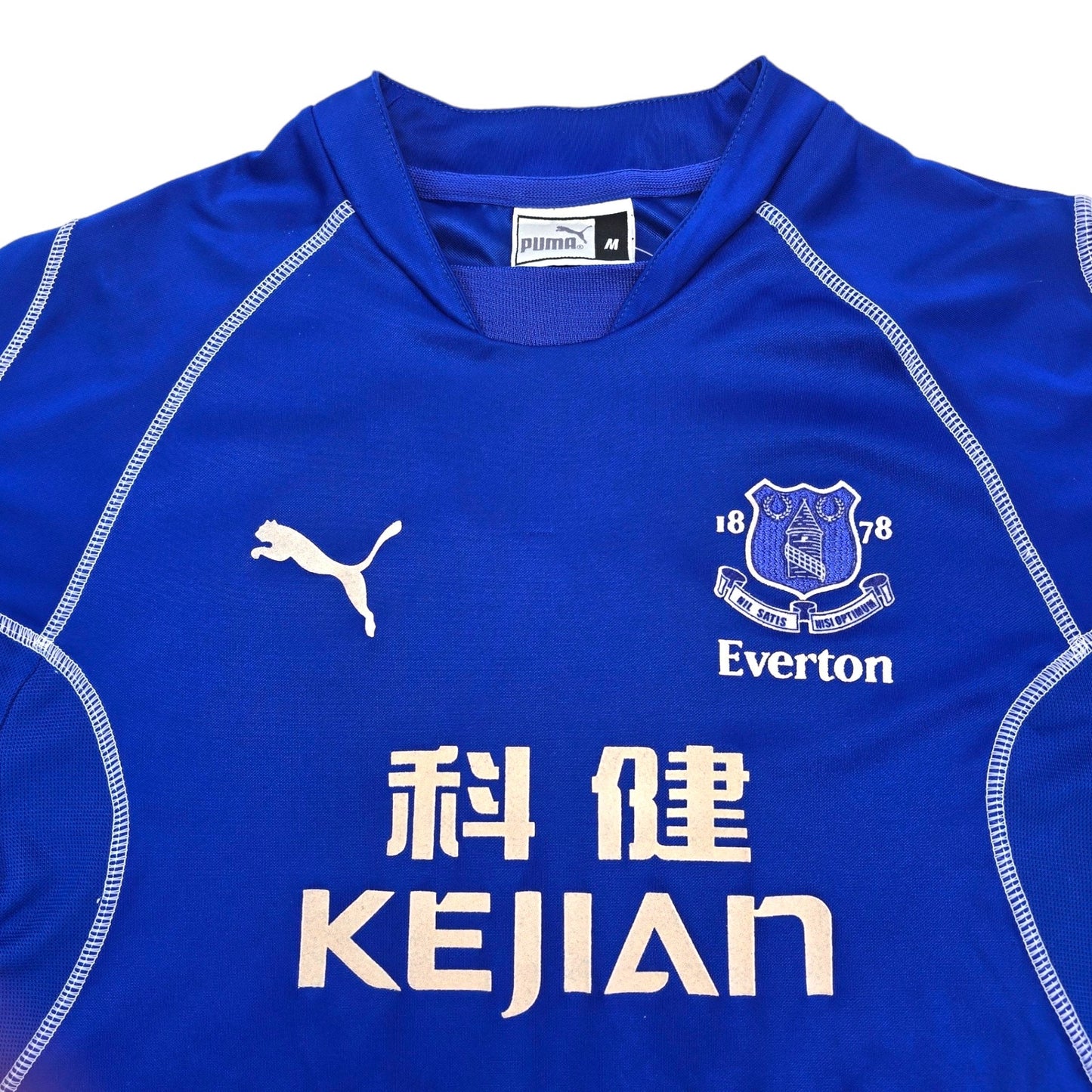 2002/03 Everton Home Football Shirt (M) Puma #18 Rooney