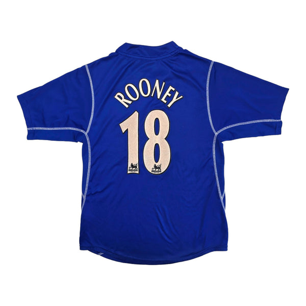 2002/03 Everton Home Football Shirt (M) Puma #18 Rooney