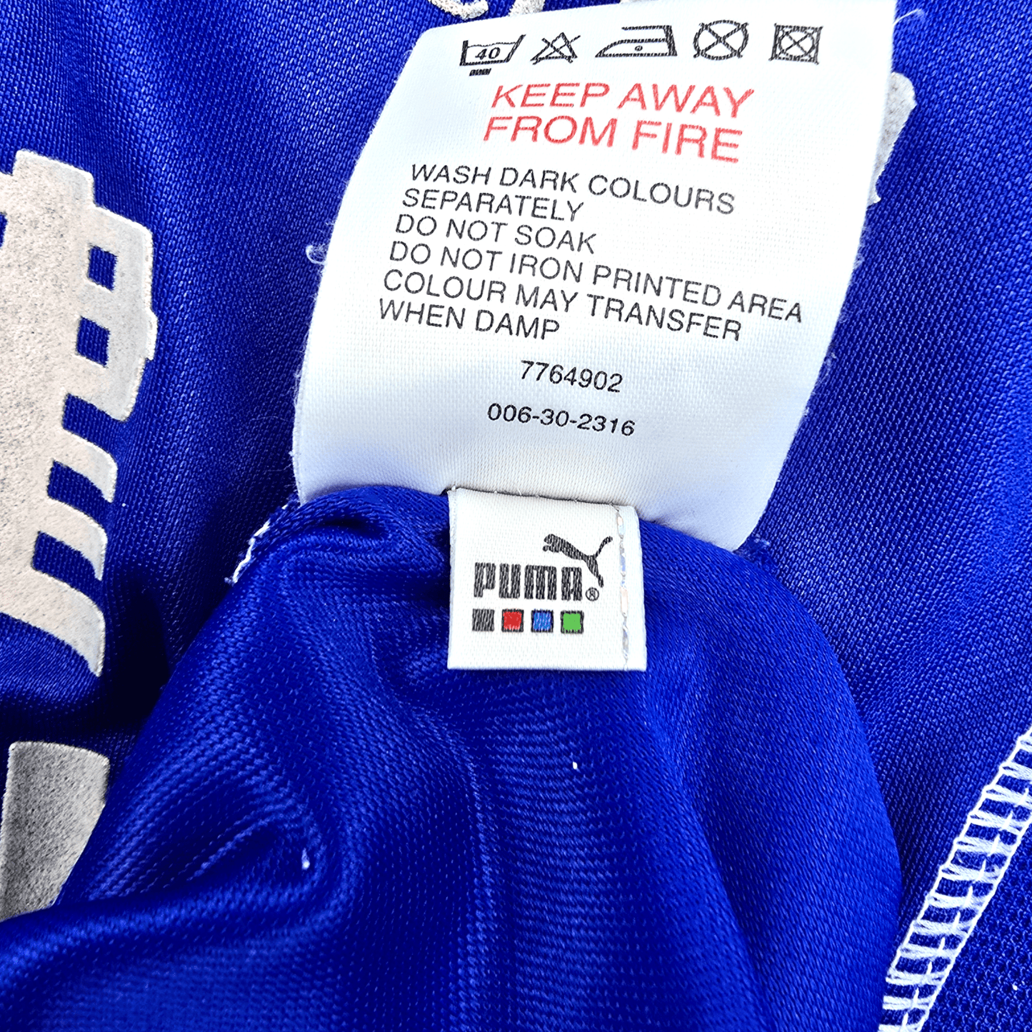 2002/03 Everton Home Football Shirt (M) Puma #9 Campbell