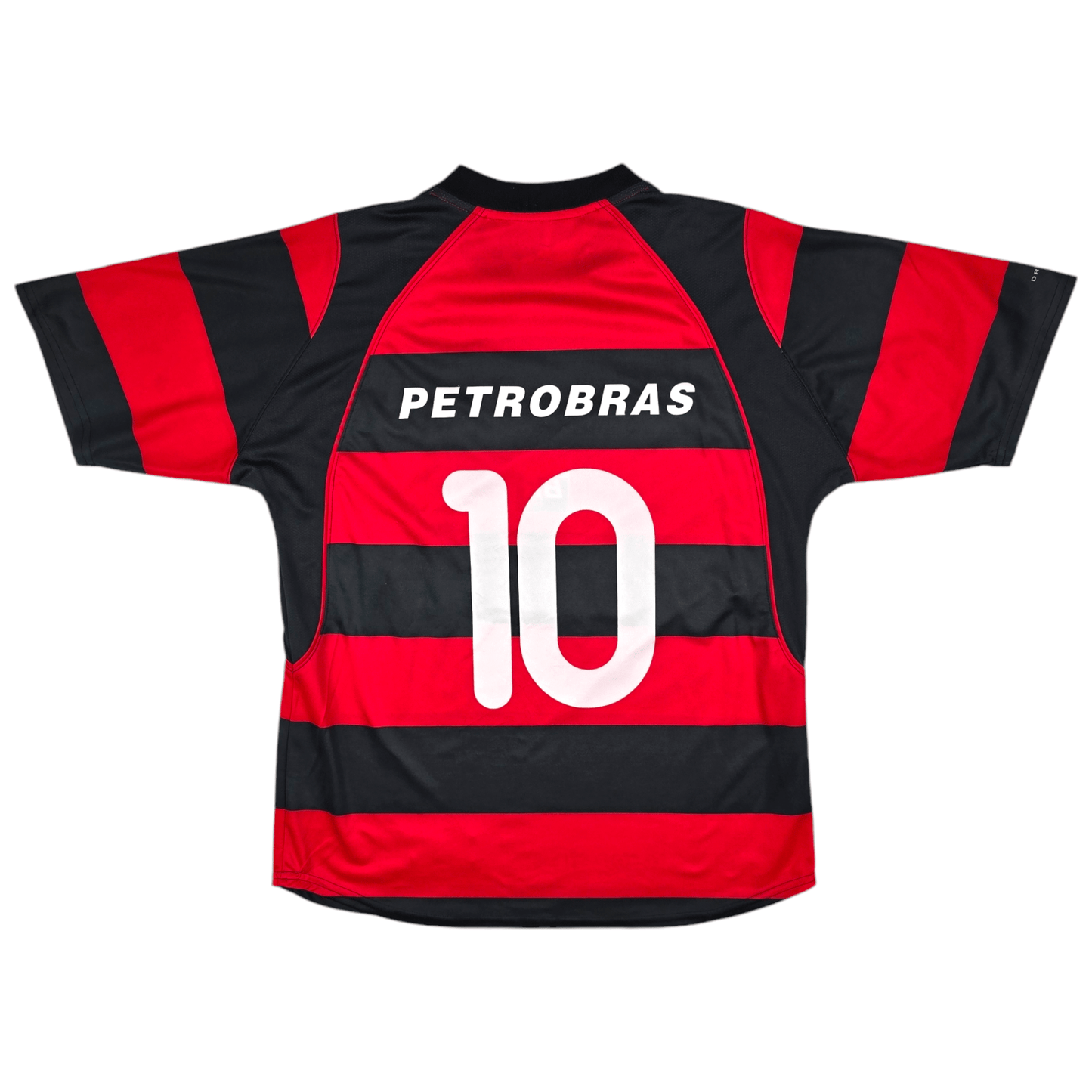 2002/03 Flamengo Home Football Shirt (M) Nike #10 (Felipe)