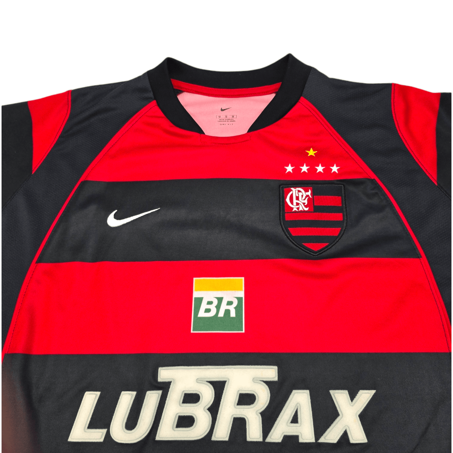 2002/03 Flamengo Home Football Shirt (M) Nike #10 (Felipe)