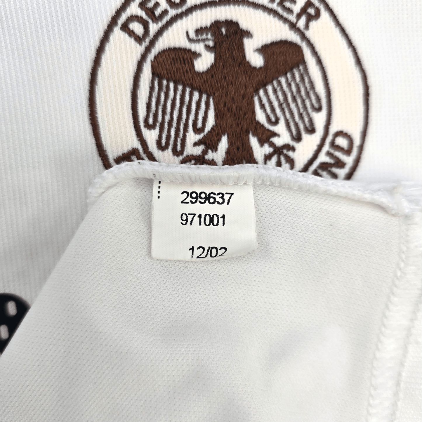 2002/03 Germany Home Football Shirt (L) Adidas #20 Bierhoff