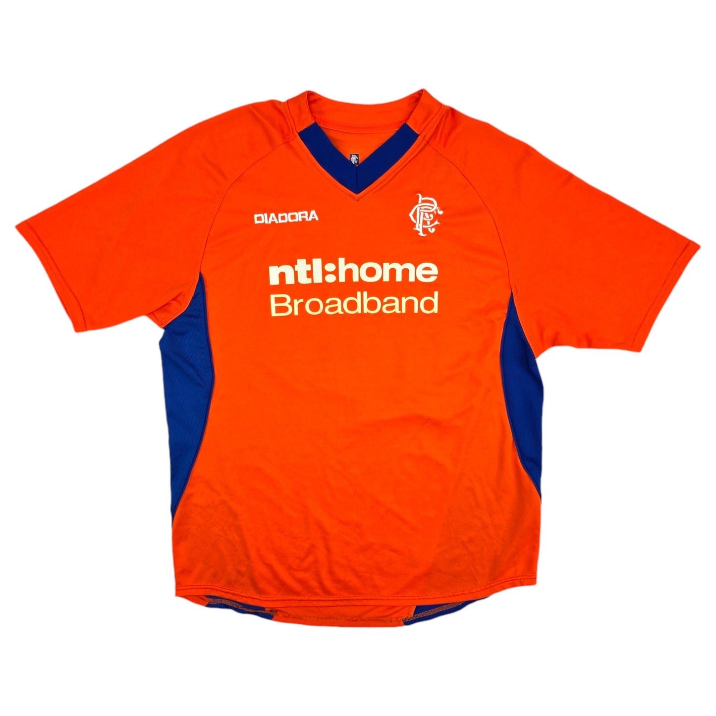 2002/03 Glasgow Rangers Away Football Shirt (L) Diadora #23 Arteta