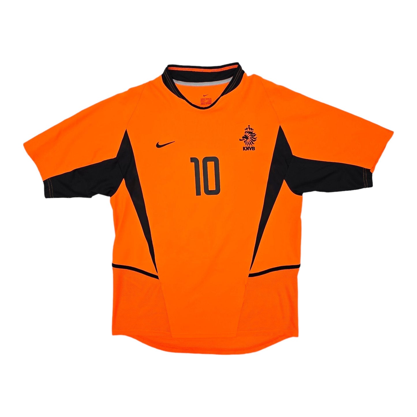 2002/03 Holland Home Football Shirt (M) Nike #10 Kluivert