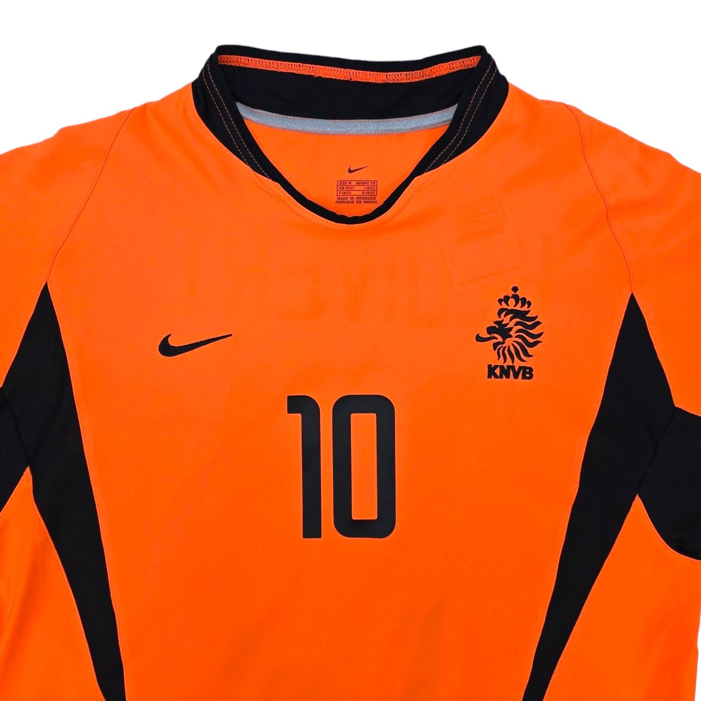2002/03 Holland Home Football Shirt (M) Nike #10 Kluivert