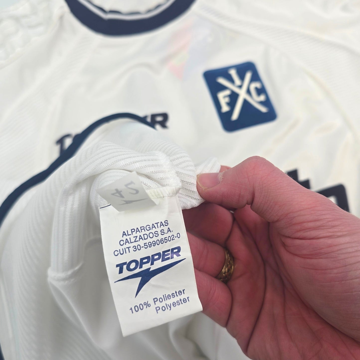 2002/03 Independiente Away Football Shirt (L) Topper #9