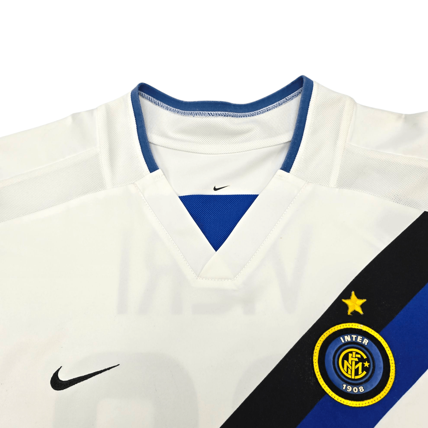 2002/03 Inter Milan Away Football Shirt (XL) Nike #32 Vieri
