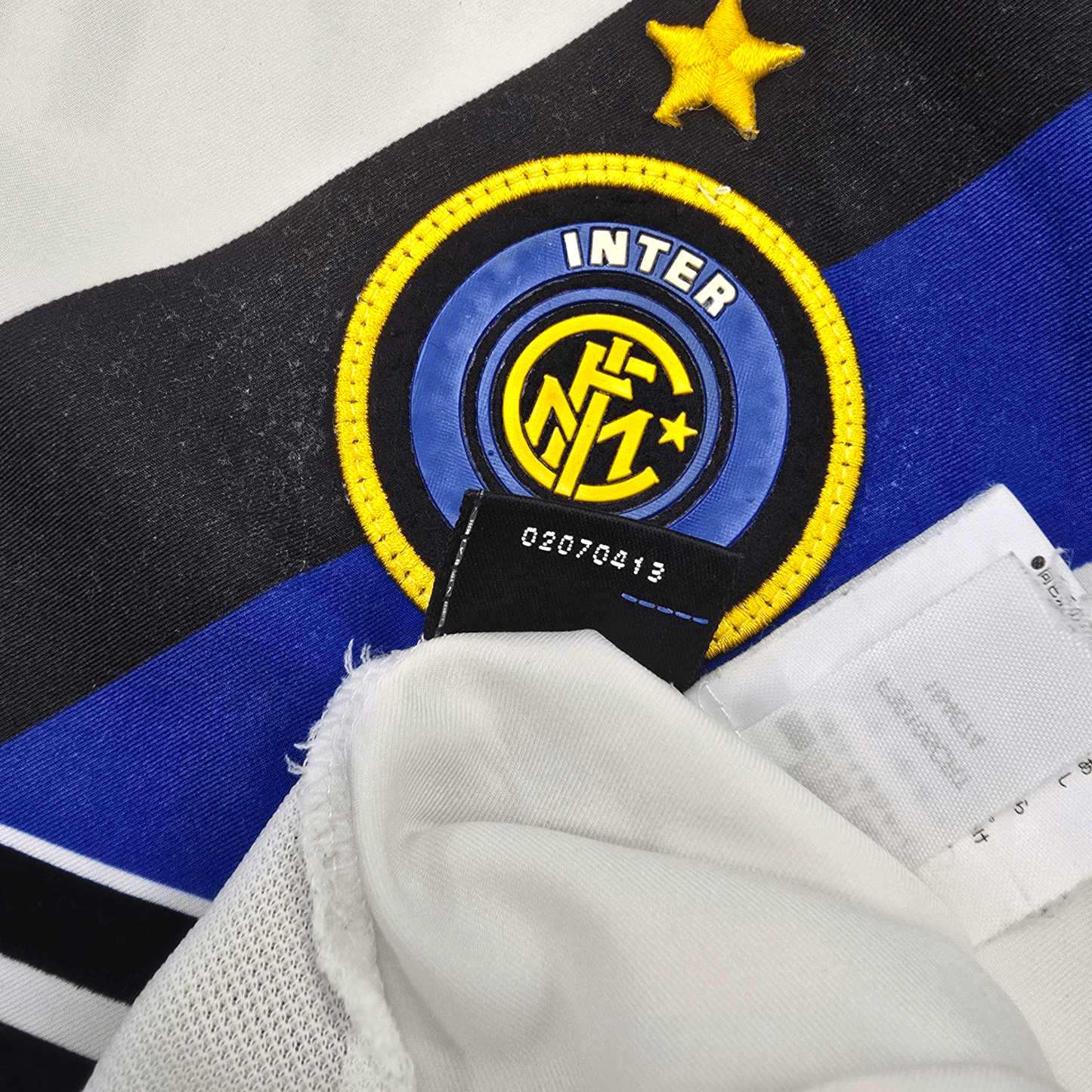 2002/03 Inter Milan Away Football Shirt (XL) Nike #32 Vieri
