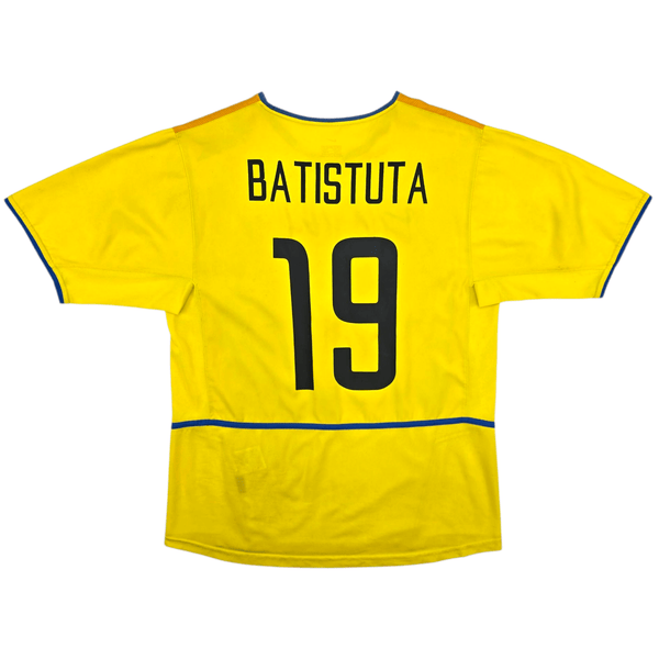2002/03 Inter Milan Third Football Shirt (M) Nike #19 Batistuta