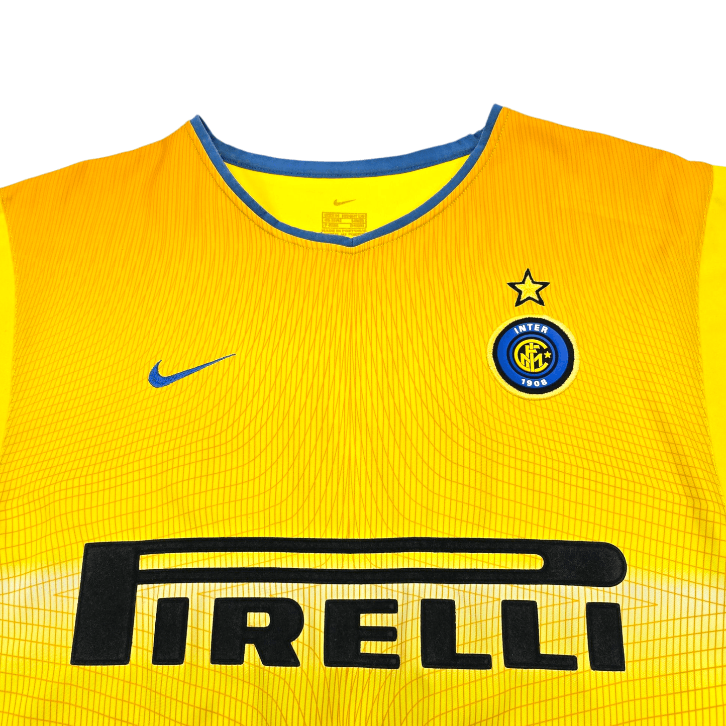 2002/03 Inter Milan Third Football Shirt (M) Nike #19 Batistuta
