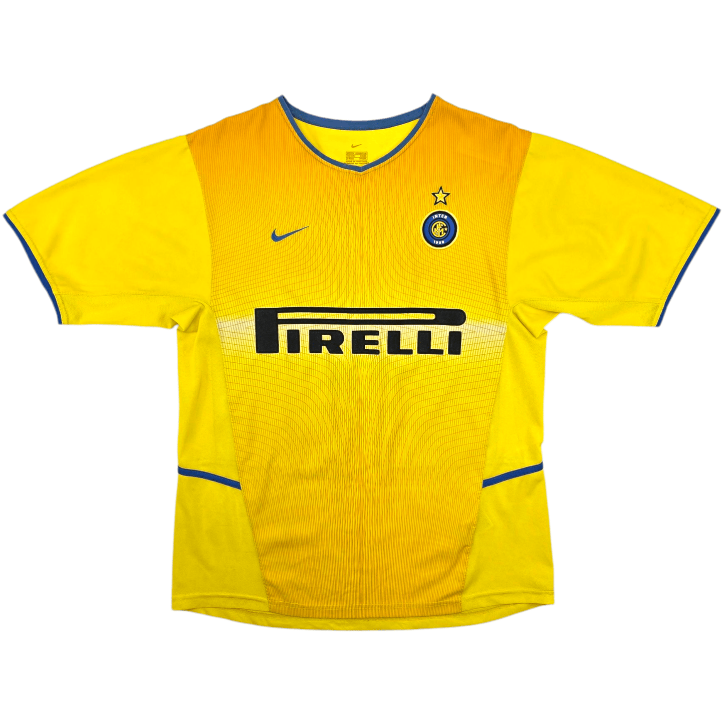 2002/03 Inter Milan Third Football Shirt (M) Nike #19 Batistuta