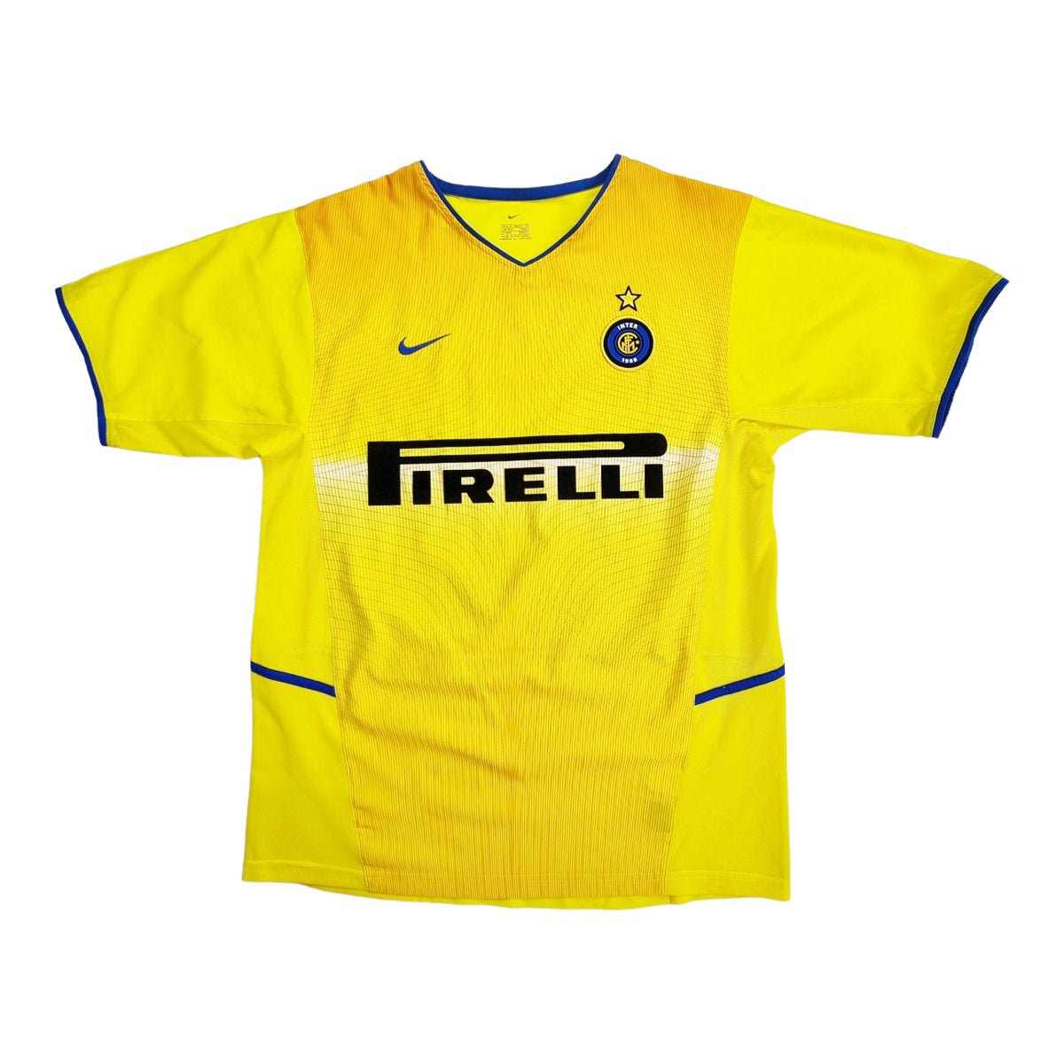 2002/03 Inter Milan Third Football Shirt (M) Nike # 20 Recoba