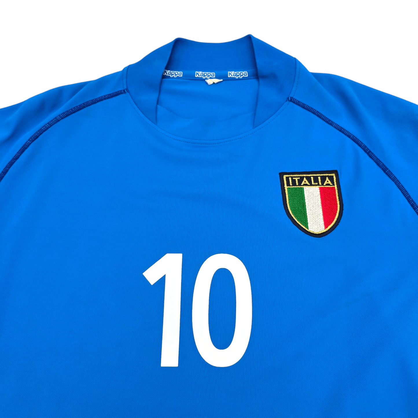 2002/03 Italy Home Football Shirt (L) Kappa #10 Totti