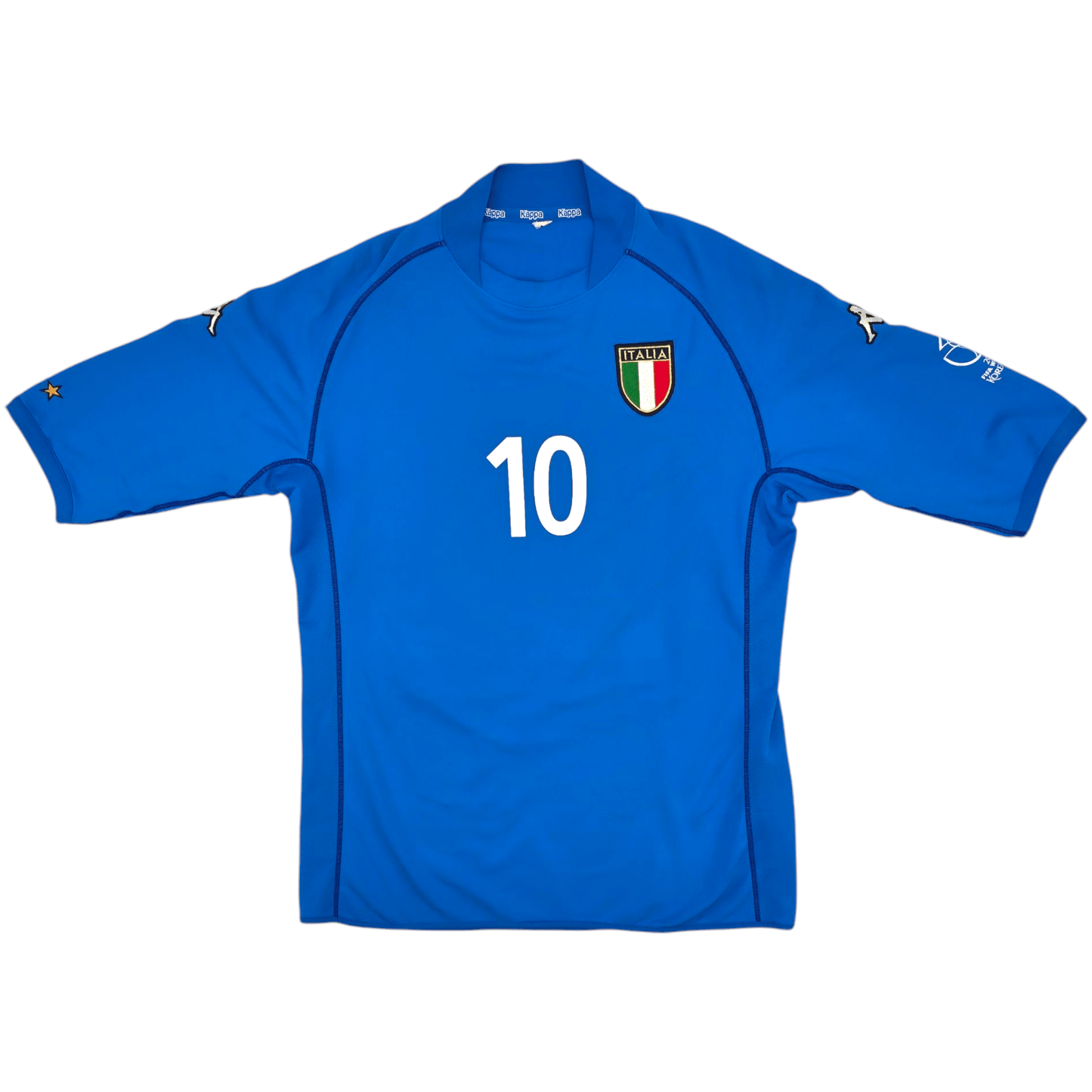 2002/03 Italy Home Football Shirt (L) Kappa #10 Totti