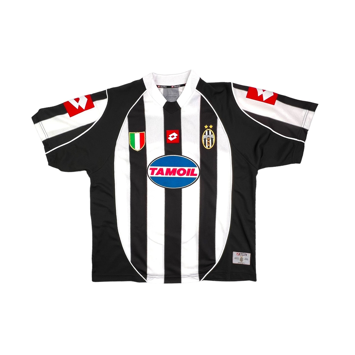 2002/03 Juventus Home Football Shirt (L) Lotto # 11 Nedved