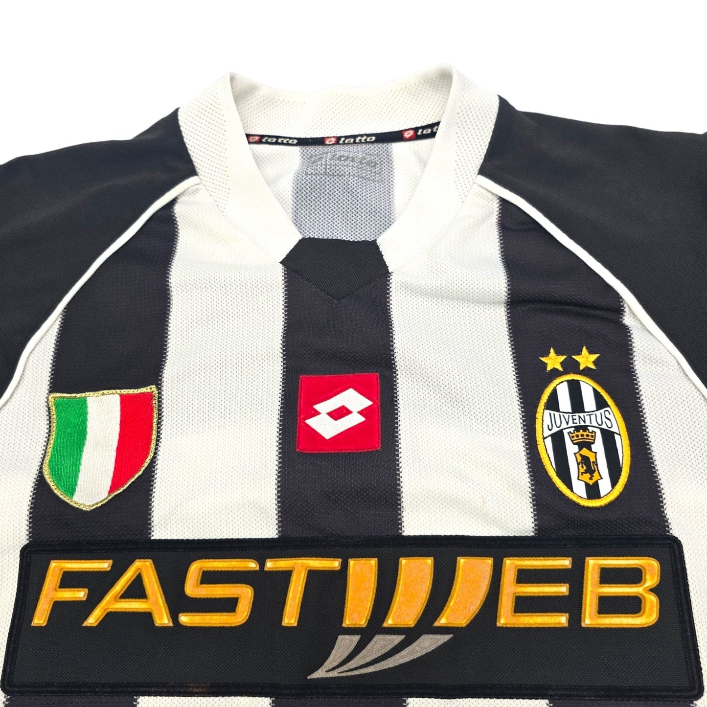 2002/03 Juventus Home Football Shirt (L) Lotto #11 Nedved