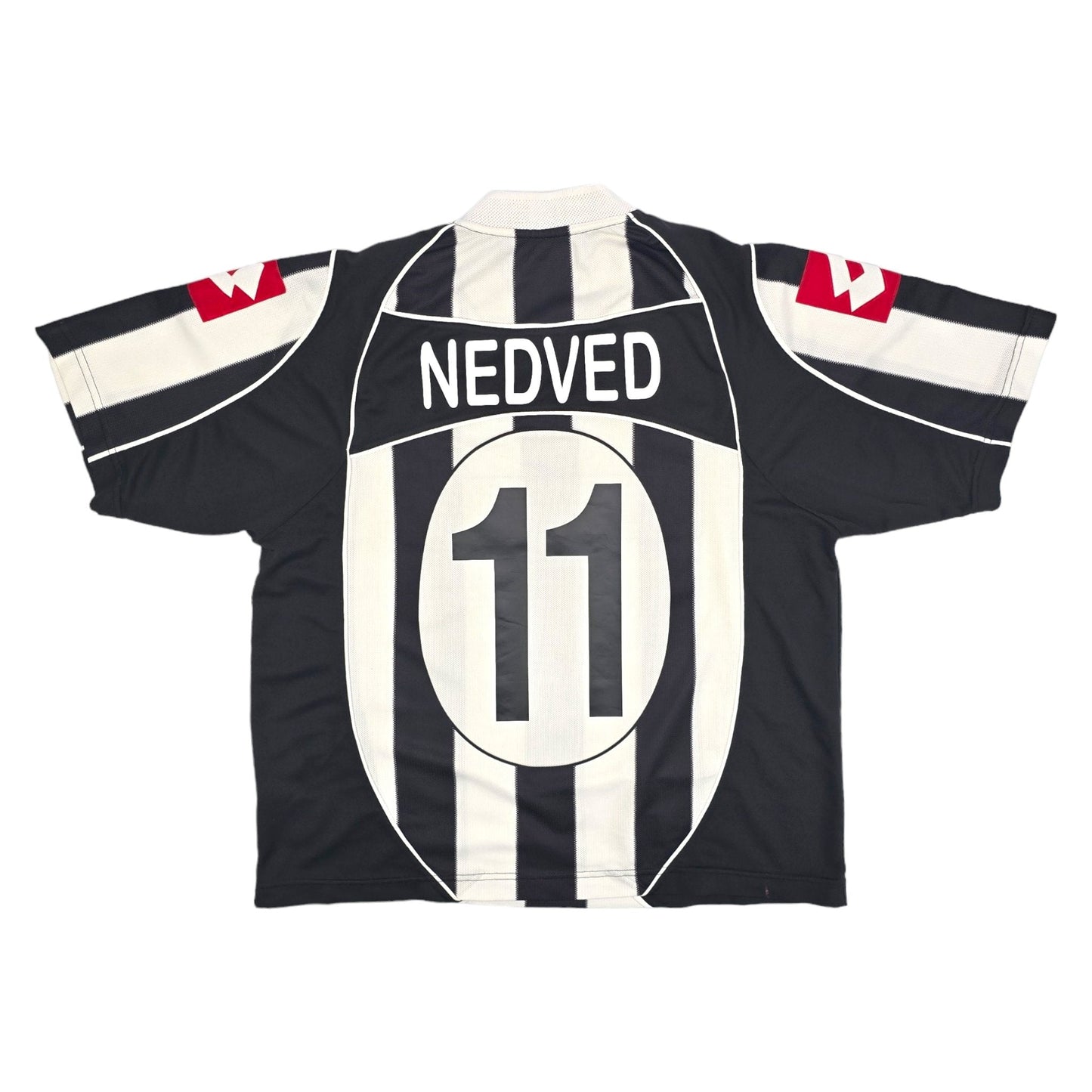 2002/03 Juventus Home Football Shirt (L) Lotto #11 Nedved