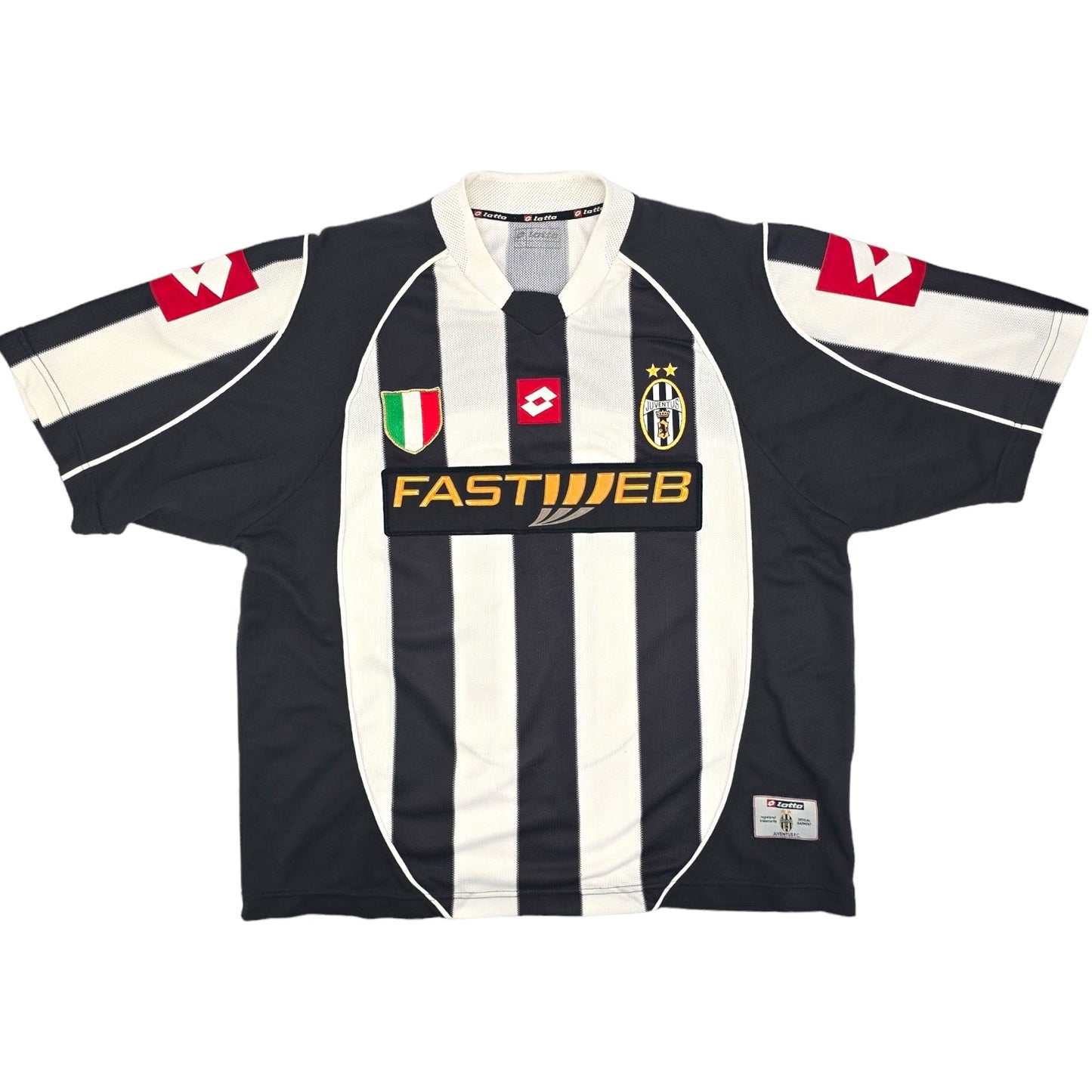 2002/03 Juventus Home Football Shirt (L) Lotto #11 Nedved