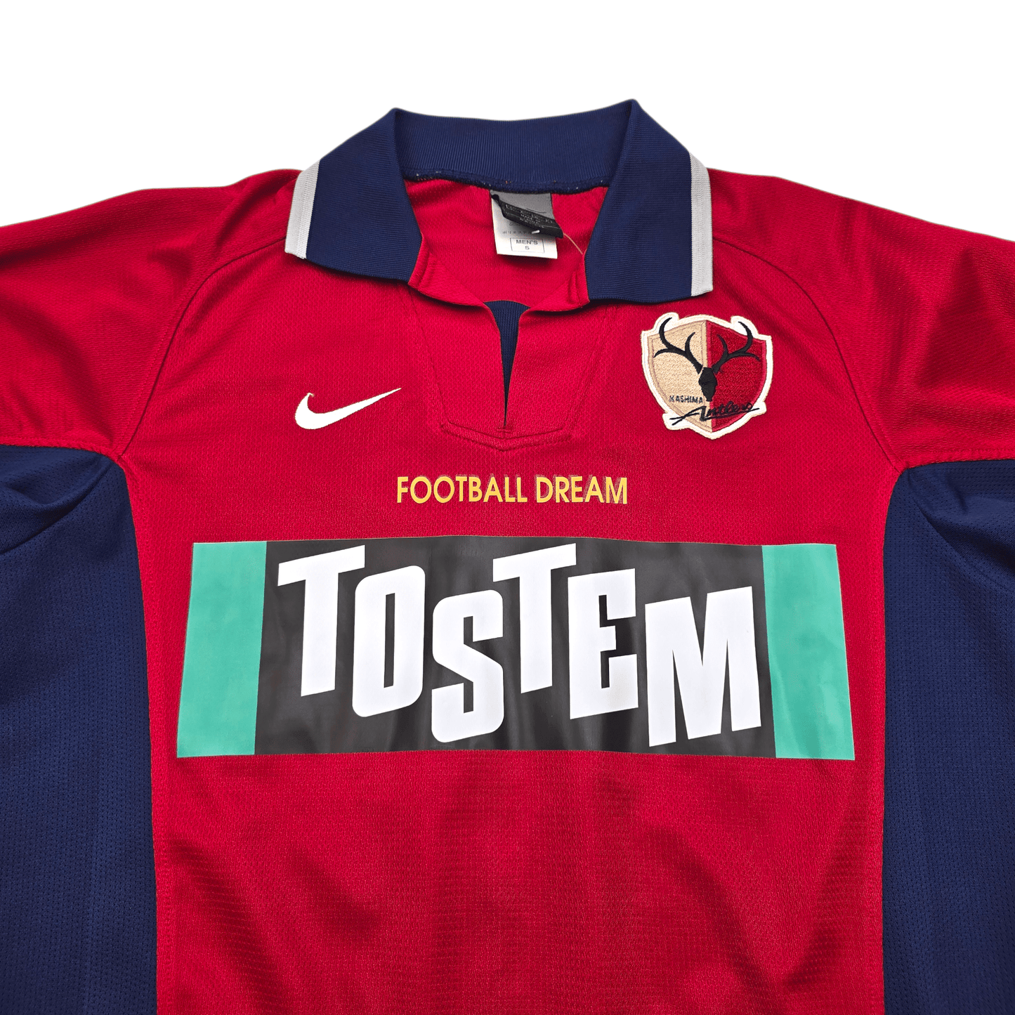 2002/03 Kashima Antlers Home Football Shirt (S) Nike