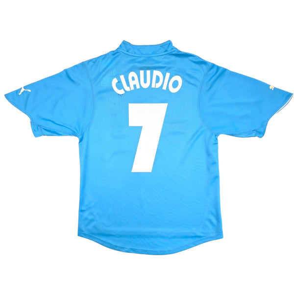 2002/03 Lazio Home Football Shirt (M) Puma #7 Claudio