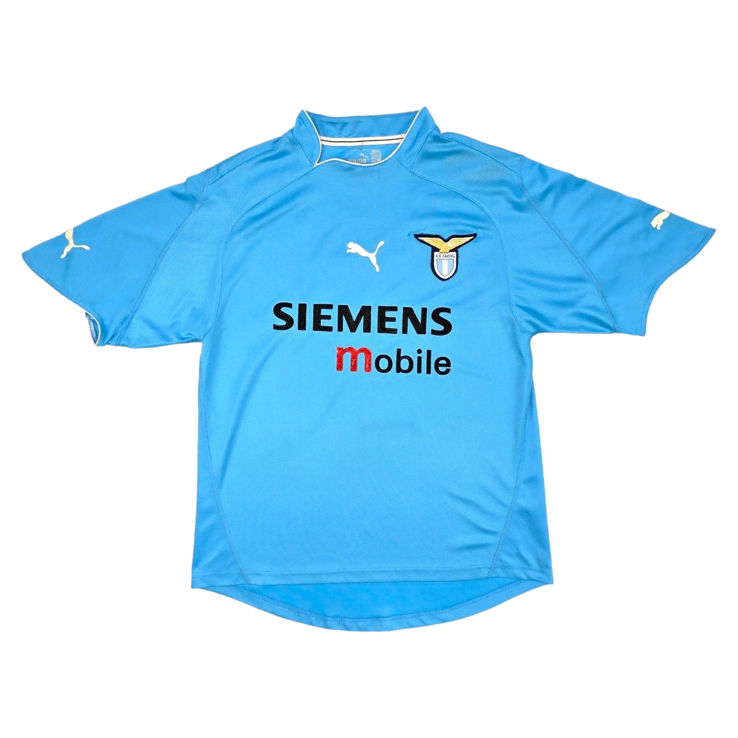 2002/03 Lazio Home Football Shirt (M) Puma #7 Claudio