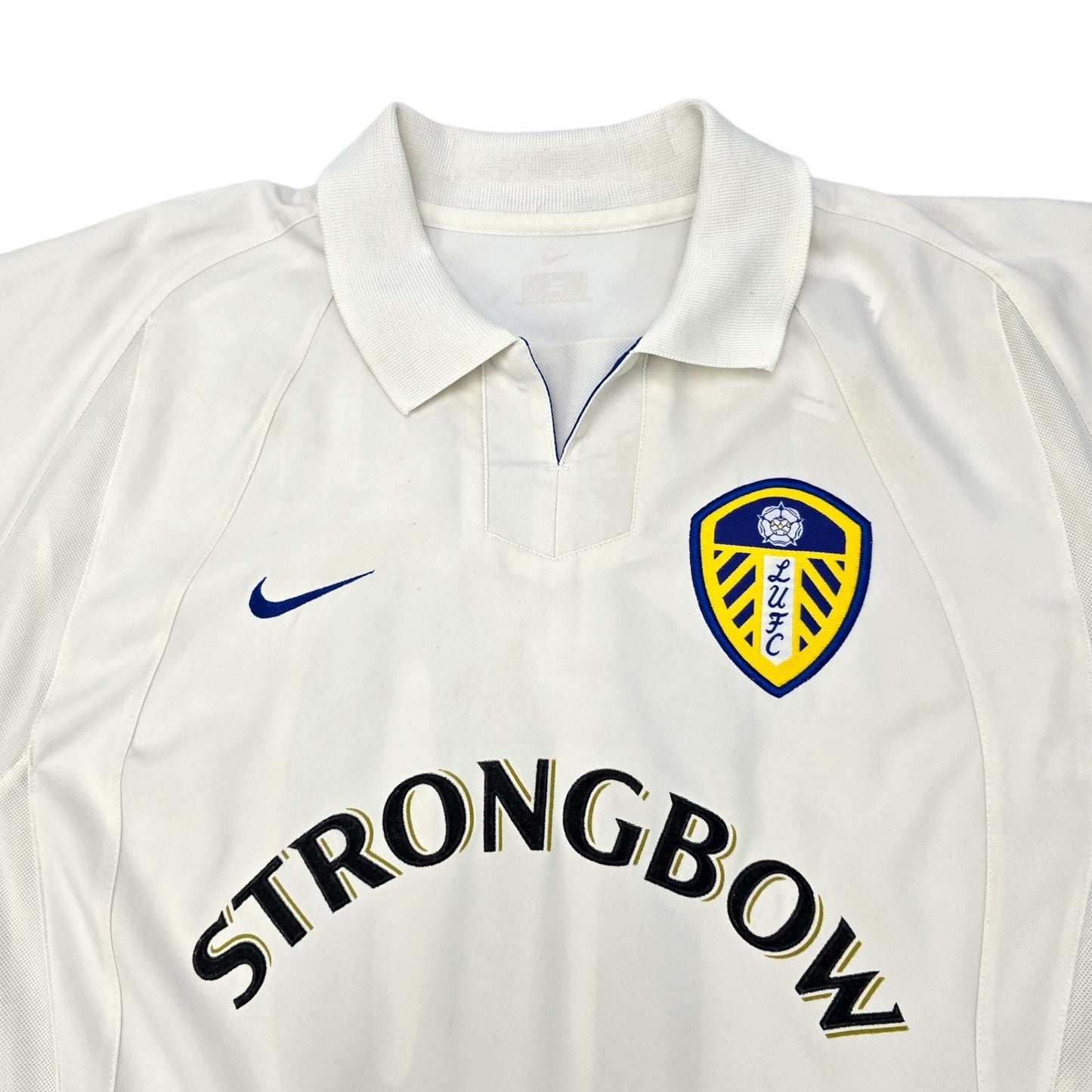 2002/03 Leeds United Home Football Shirt (L) Nike #10 Kewell
