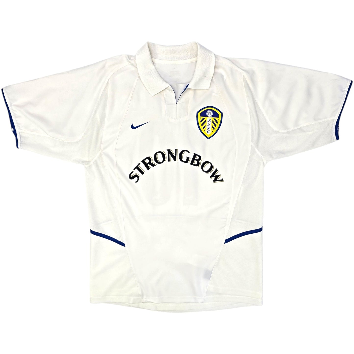 2002/03 Leeds United Home Football Shirt (L) Nike #10 Kewell