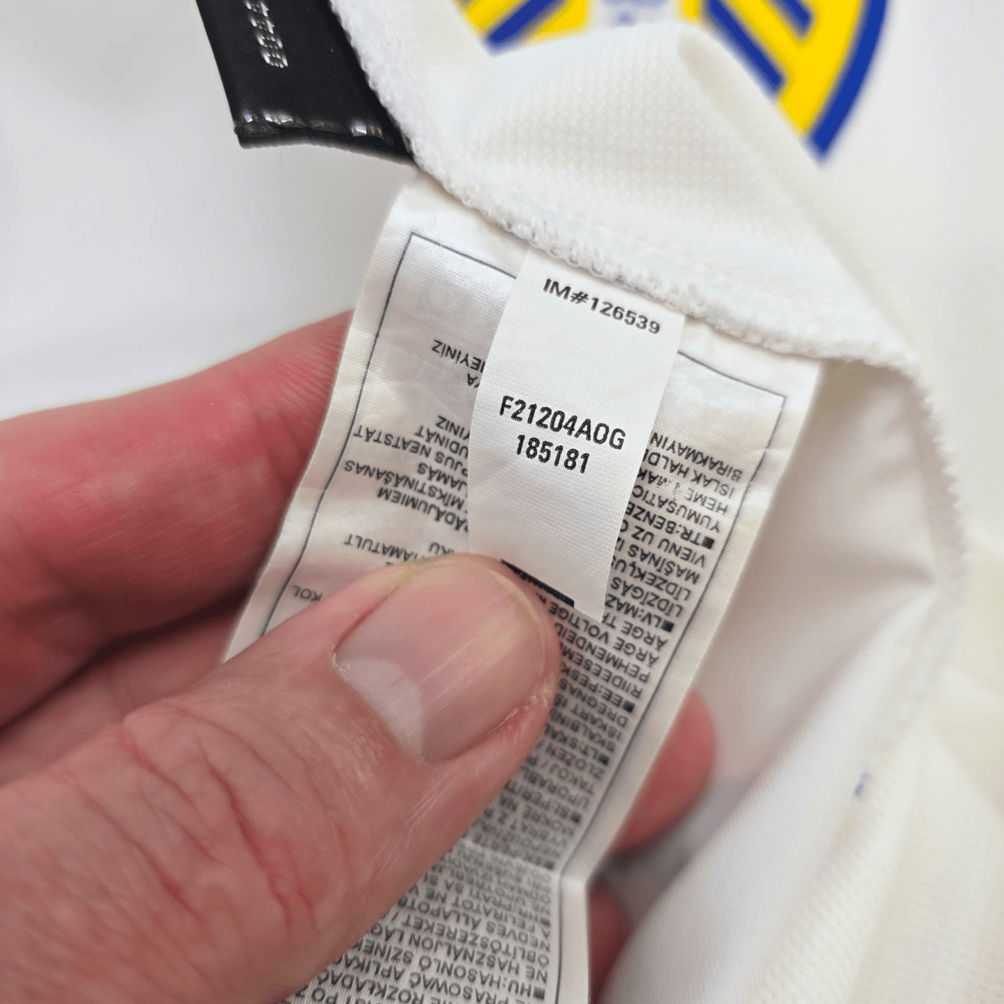 2002/03 Leeds United Home Football Shirt (XL) Nike
